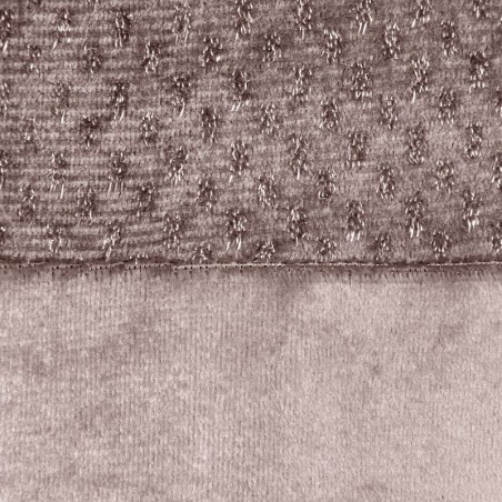 Zasłona welwetowa na przelotkach zdobiona błyszczącą nitką 140x250cm